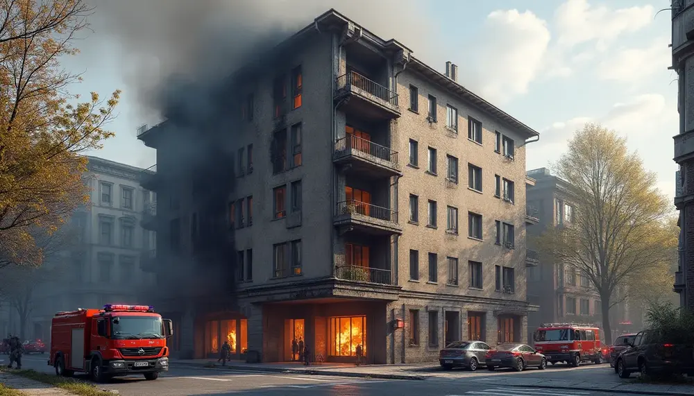 Kellerbrand in Remchingen: Mehrfamilienhaus unbewohnbar, Schaden rund 300.000 Euro
